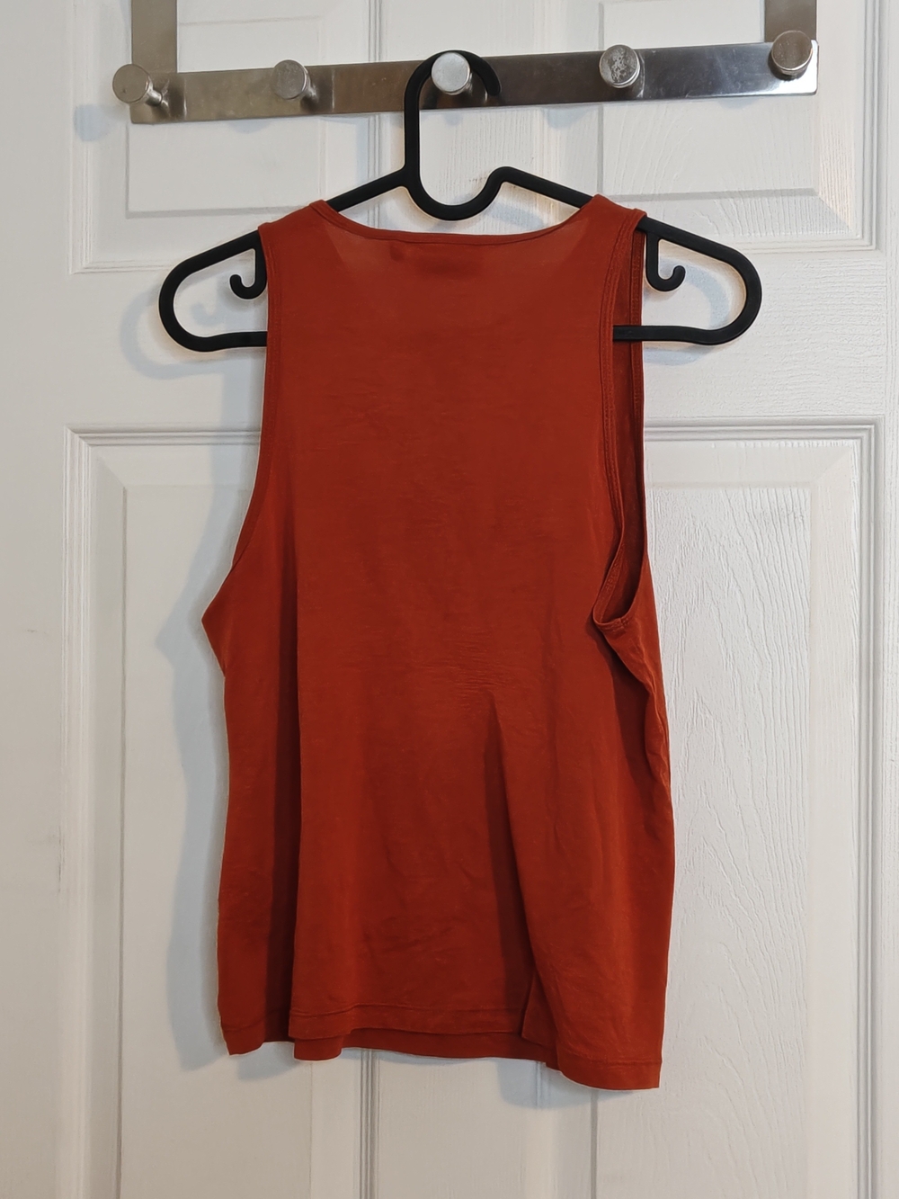 Frank & Oak Orange Sleeveless Tank Top Size XS - Picture 2 of 11